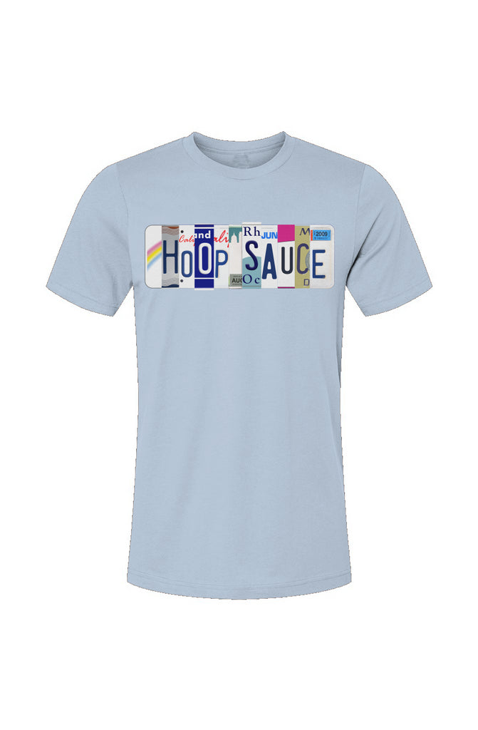 The Hoop Sauce License Plate T-Shirt