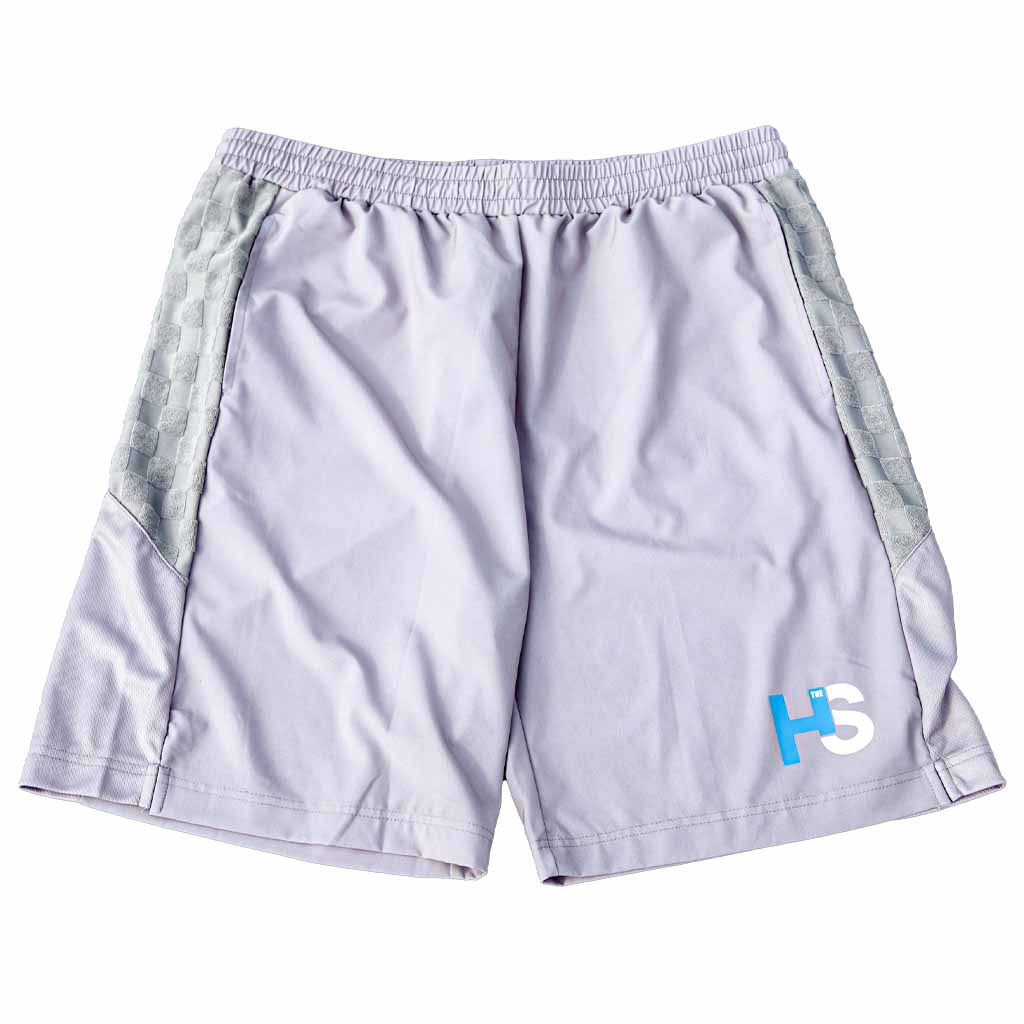 Basketball Shorts - The Hoop Sauce Silver Work Ethic Basketball Shorts