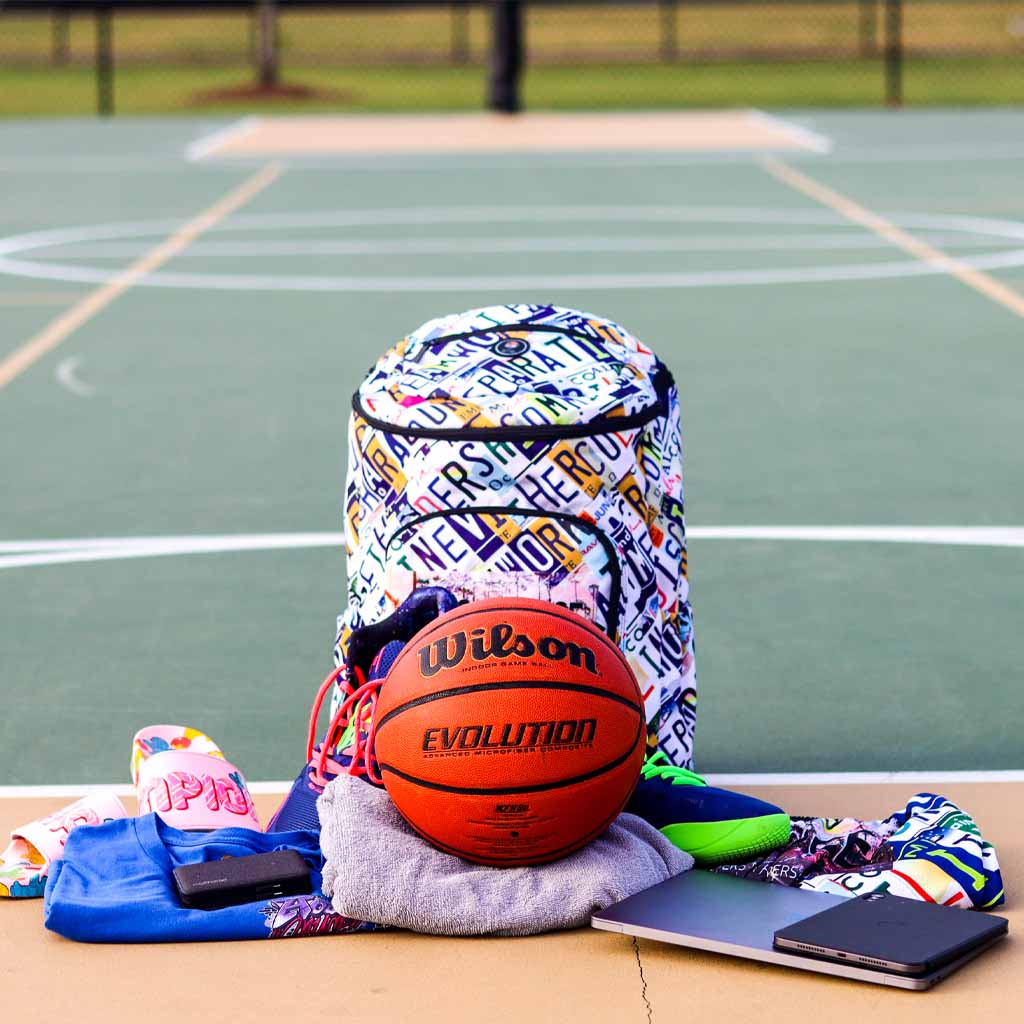 License to Hoop Basketball Backpack Stylish & Durable Gear License to Hoop Basketball Backpack Stylish & Durable Gear