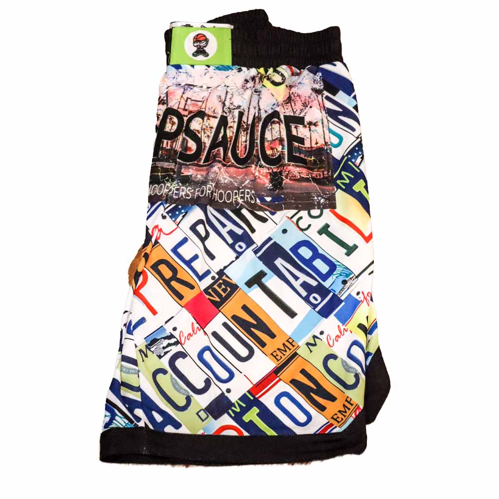 Basketball Shorts - The Hoop Sauce License to Hoop Mesh Basketball Shorts